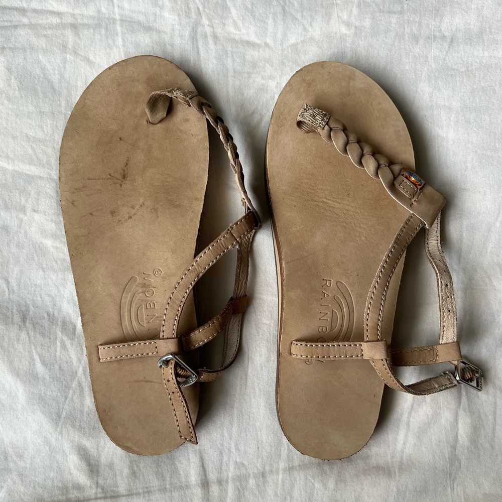 rainbow sandals